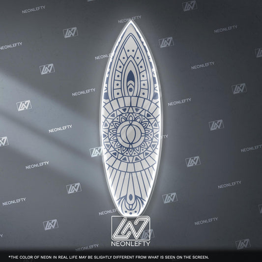 Surfboard Neon Sign