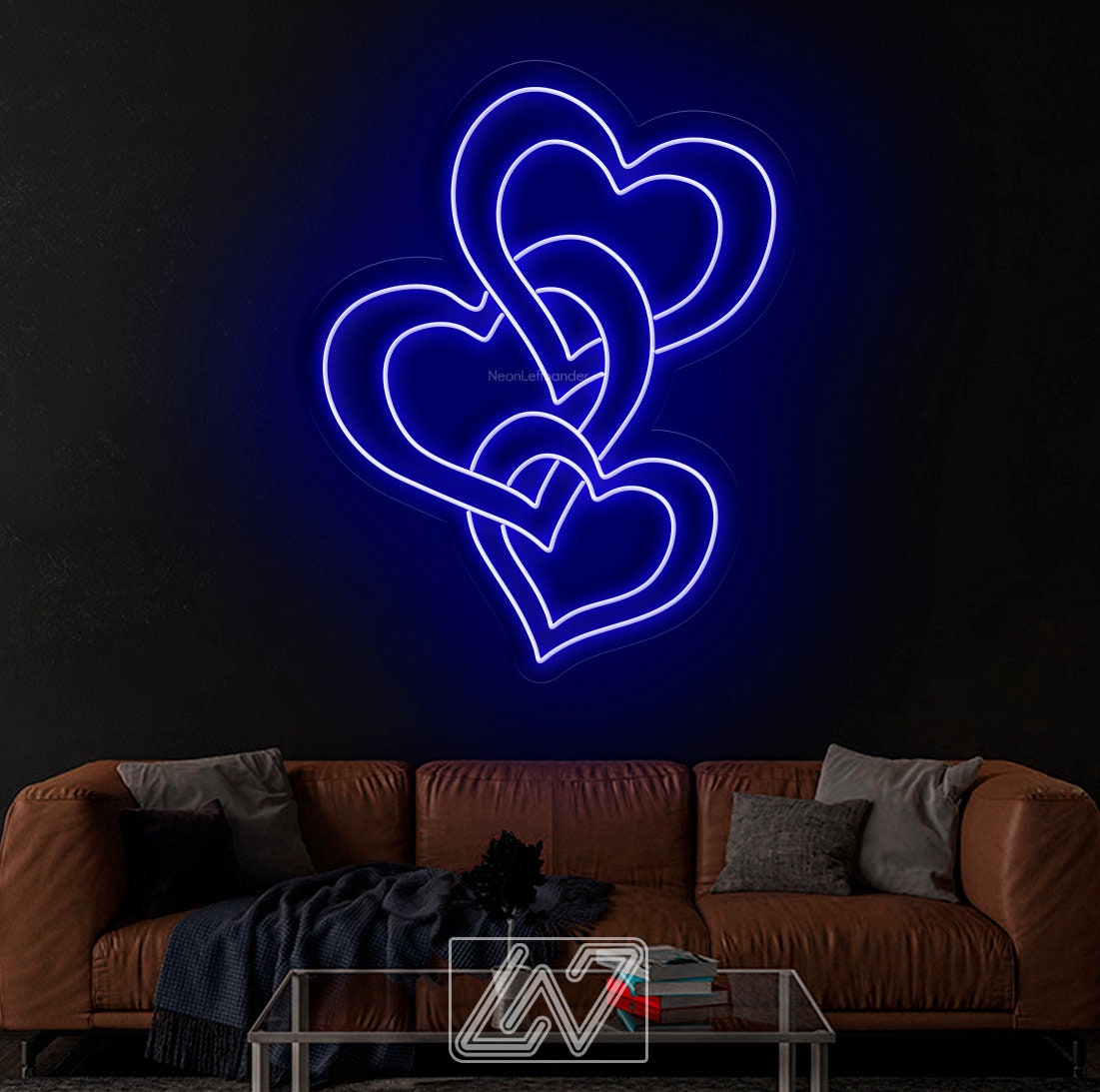 Heart Valentine Gift Personalized, Neon sign, Custom Neon Sign |Personalized Gifts | LED Neon | Wall Decor
