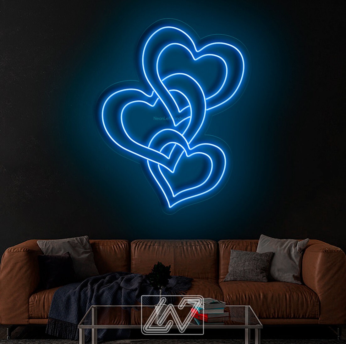 Heart Valentine Gift Personalized, Neon sign, Custom Neon Sign |Personalized Gifts | LED Neon | Wall Decor