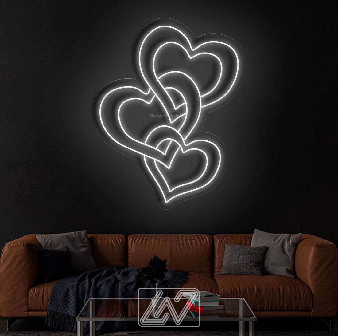 Heart Valentine Gift Personalized, Neon sign, Custom Neon Sign |Personalized Gifts | LED Neon | Wall Decor