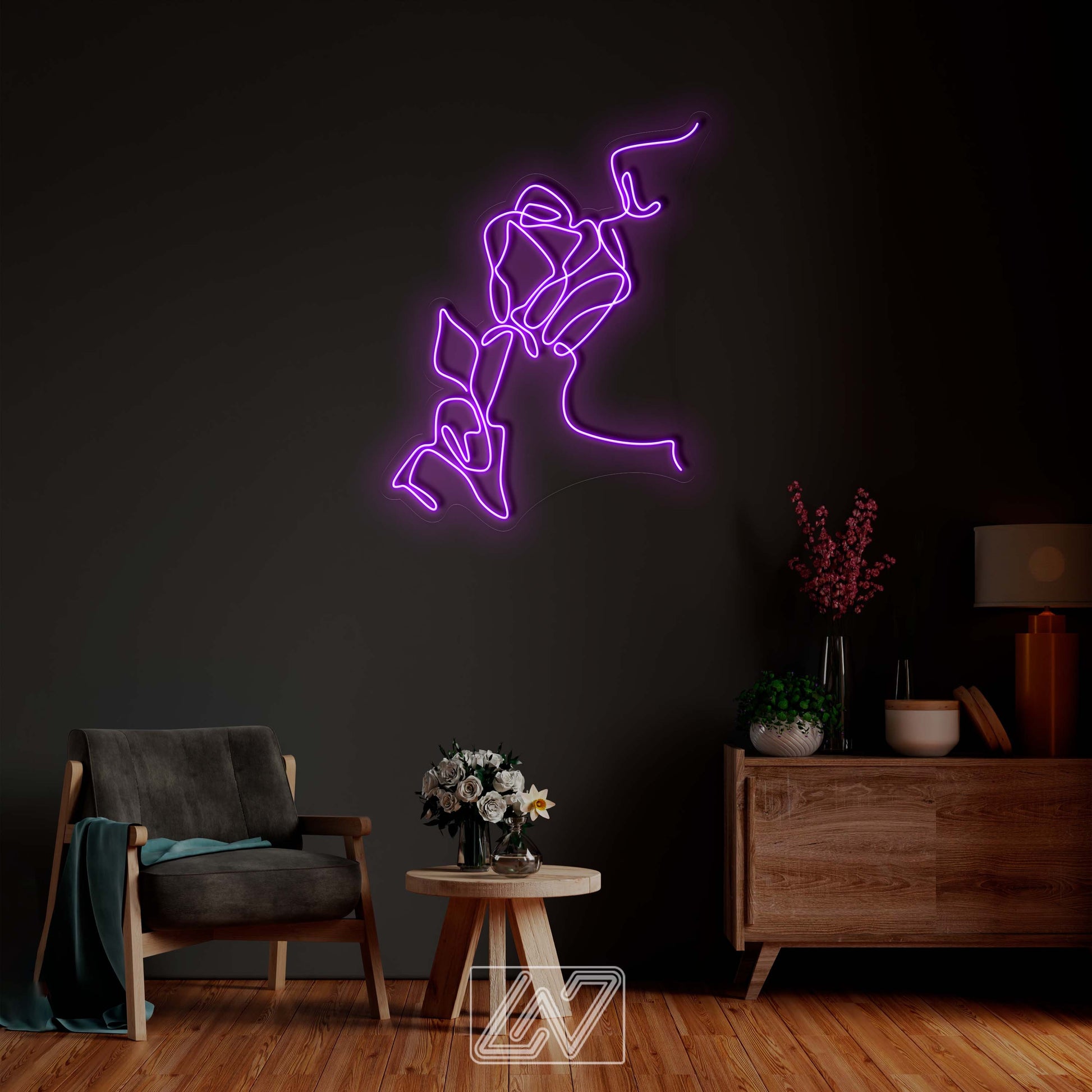 Girl Licking the Rose