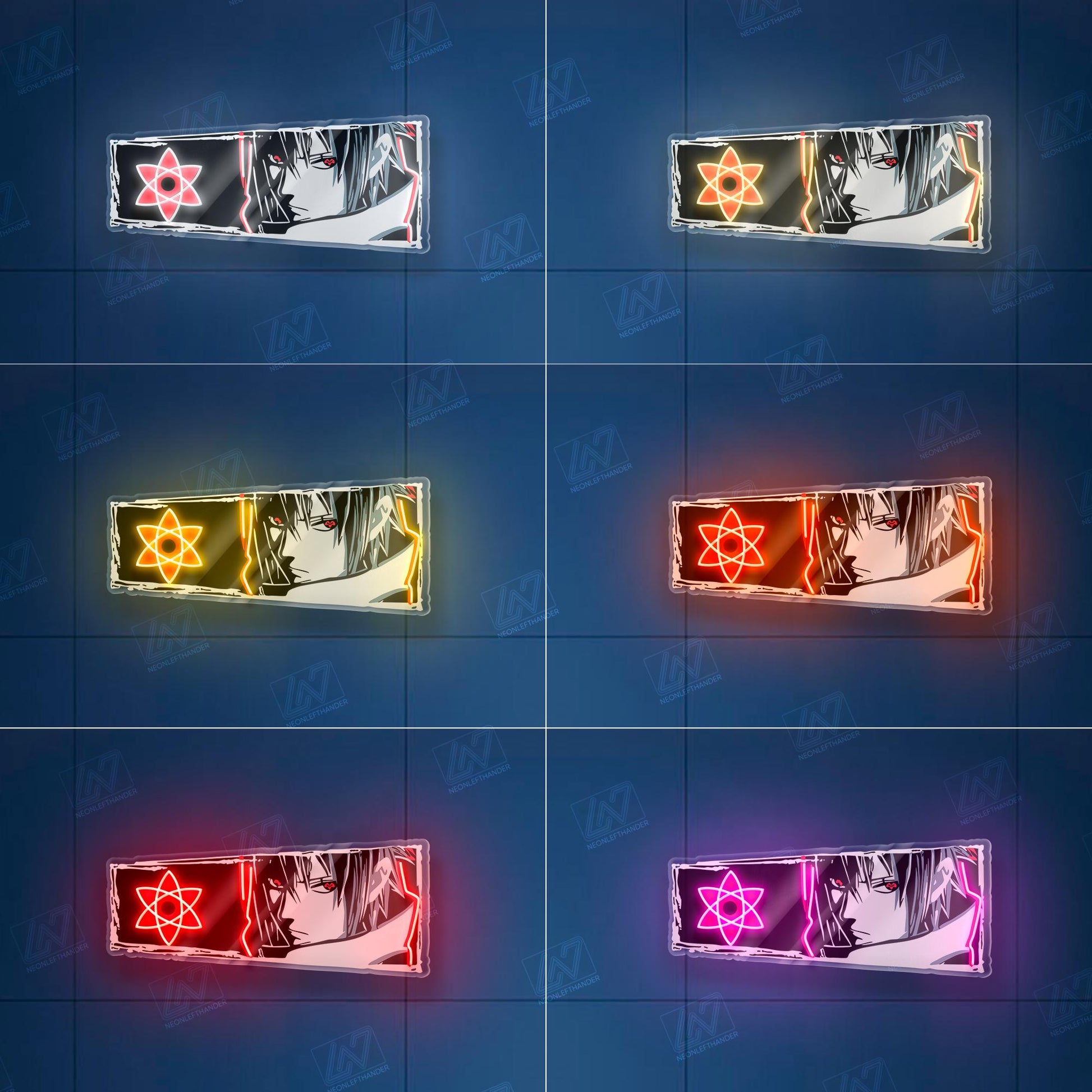 Anime Character - LED Neon Anime Sign with UV Print, Cartoon Character, Game Room Light, Personalized Gifts, Japanese Neon Sign