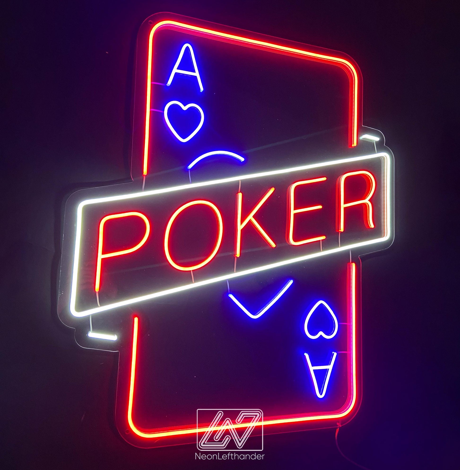 Poker Card – Custom Playing Card, Collectible Casino Decor, Poker Room Art, Gift for Gamblers