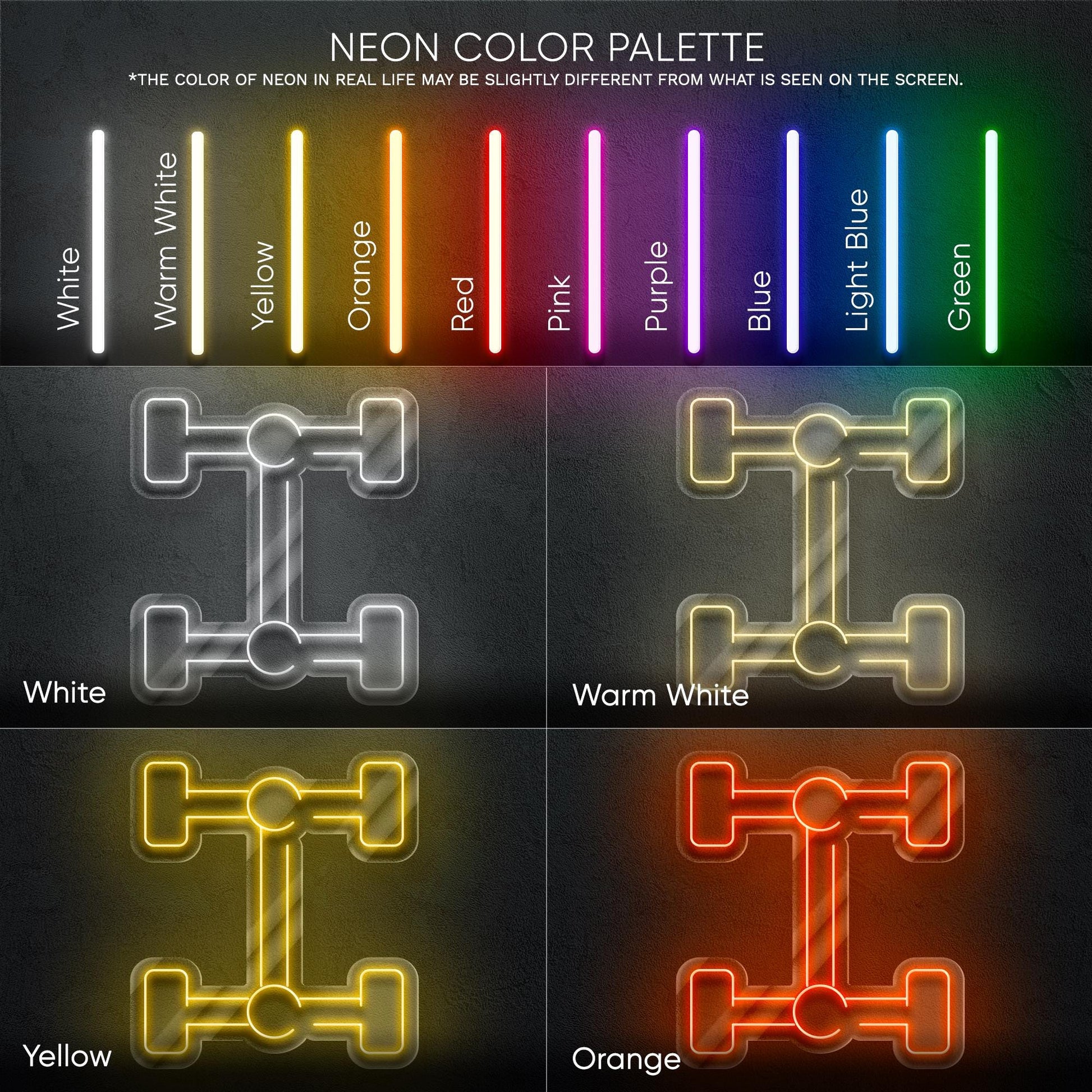 Car Suspension LED Neon Sign – Decorative Wall Light for Garage, Workshop or Auto Zone, Great Gift for Car Tuners and Mechanics