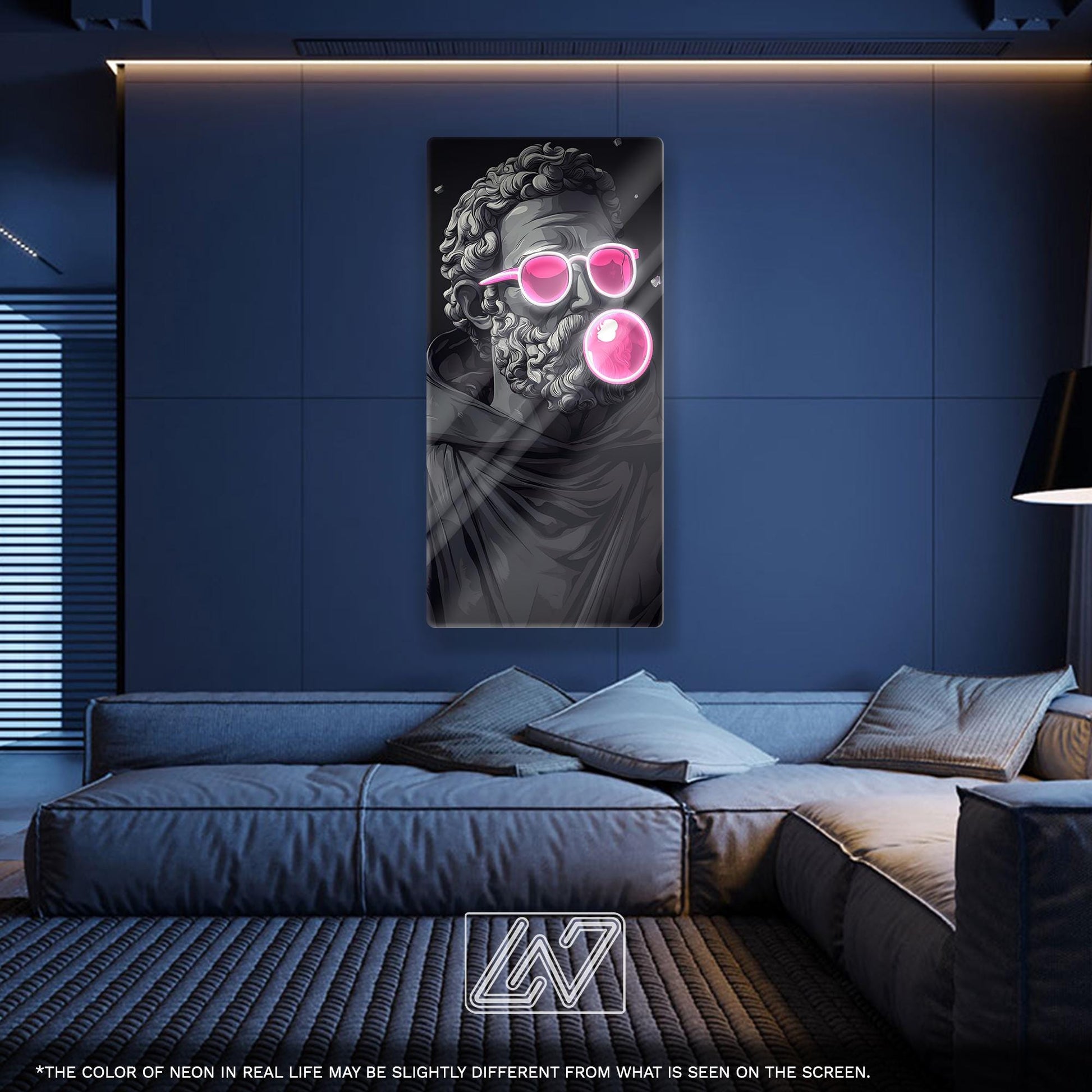 Pop Art Statue LED Neon Sign