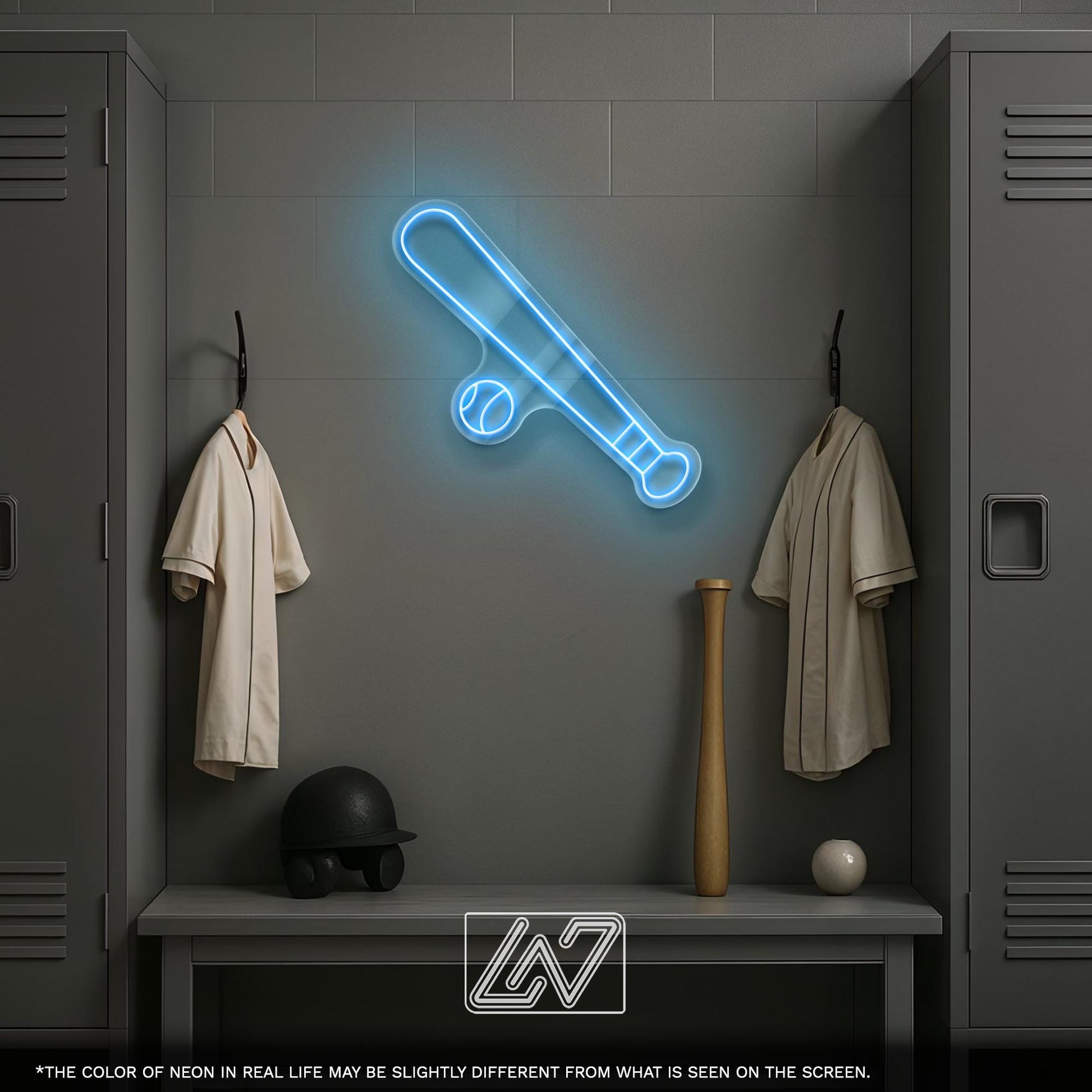 Baseball LED Neon Sign