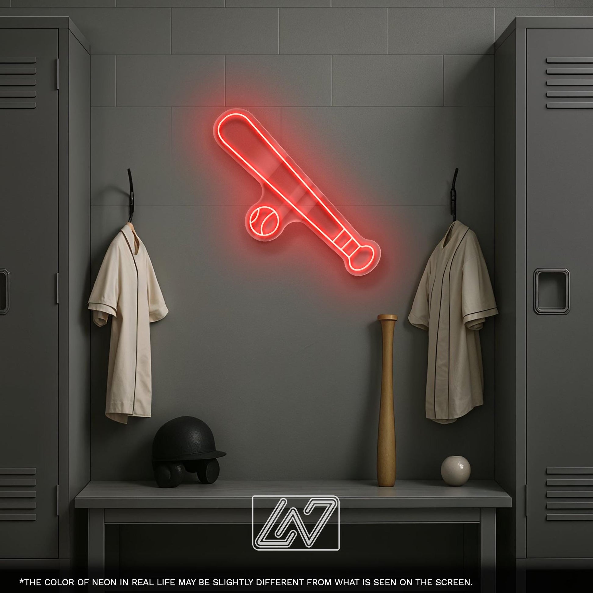 Baseball LED Neon Sign