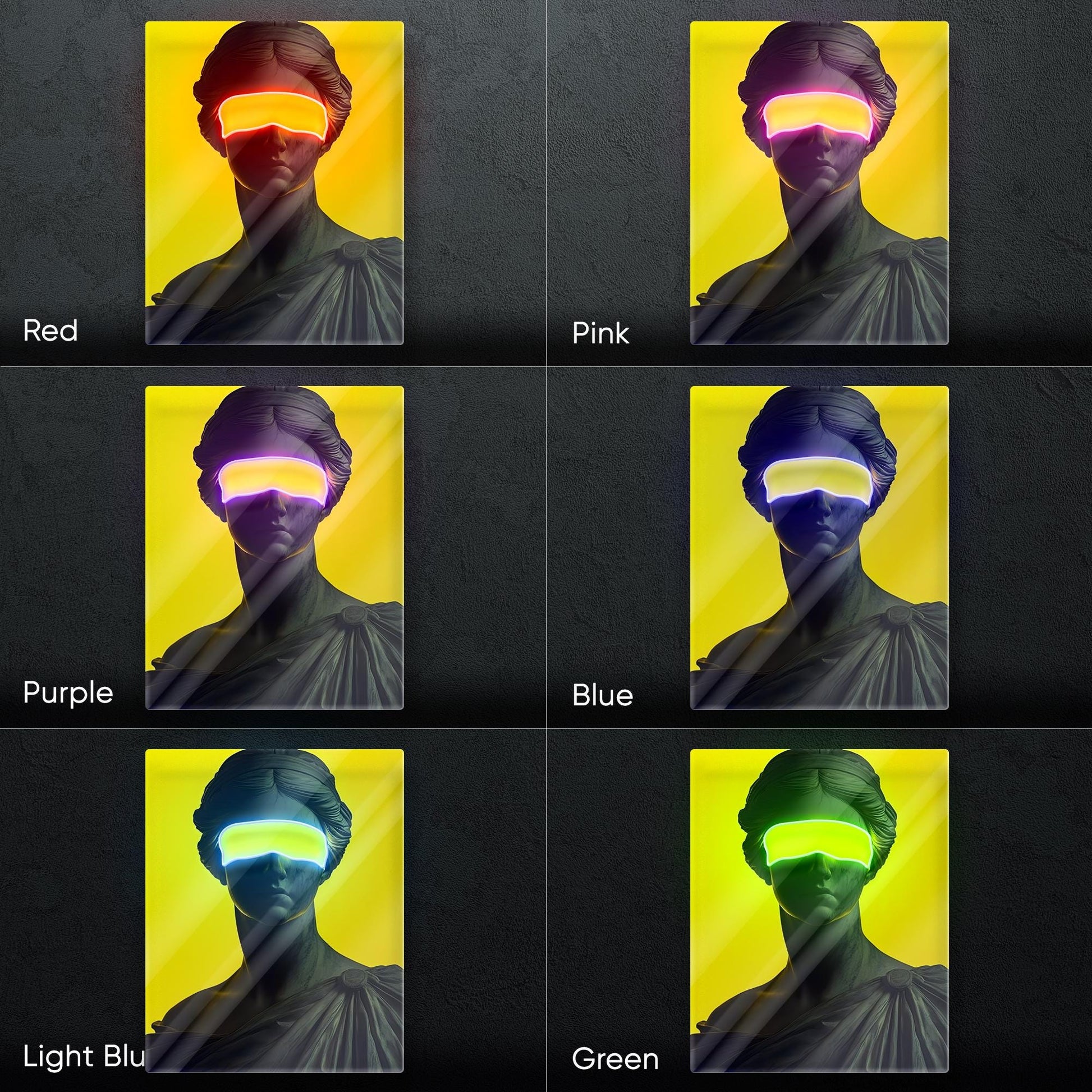 Greek Goddess Neon Sign