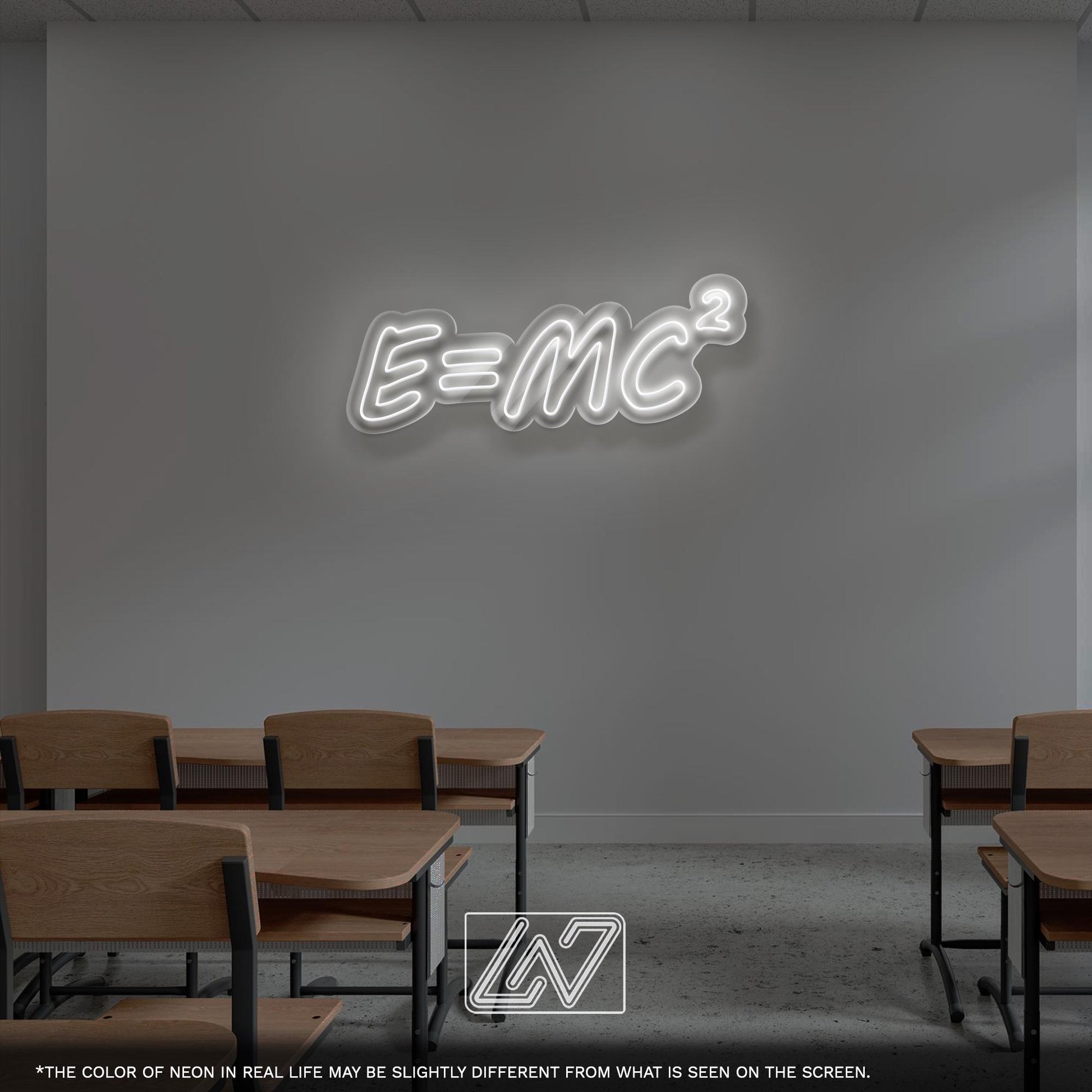 E=mc2 LED Neon Sign