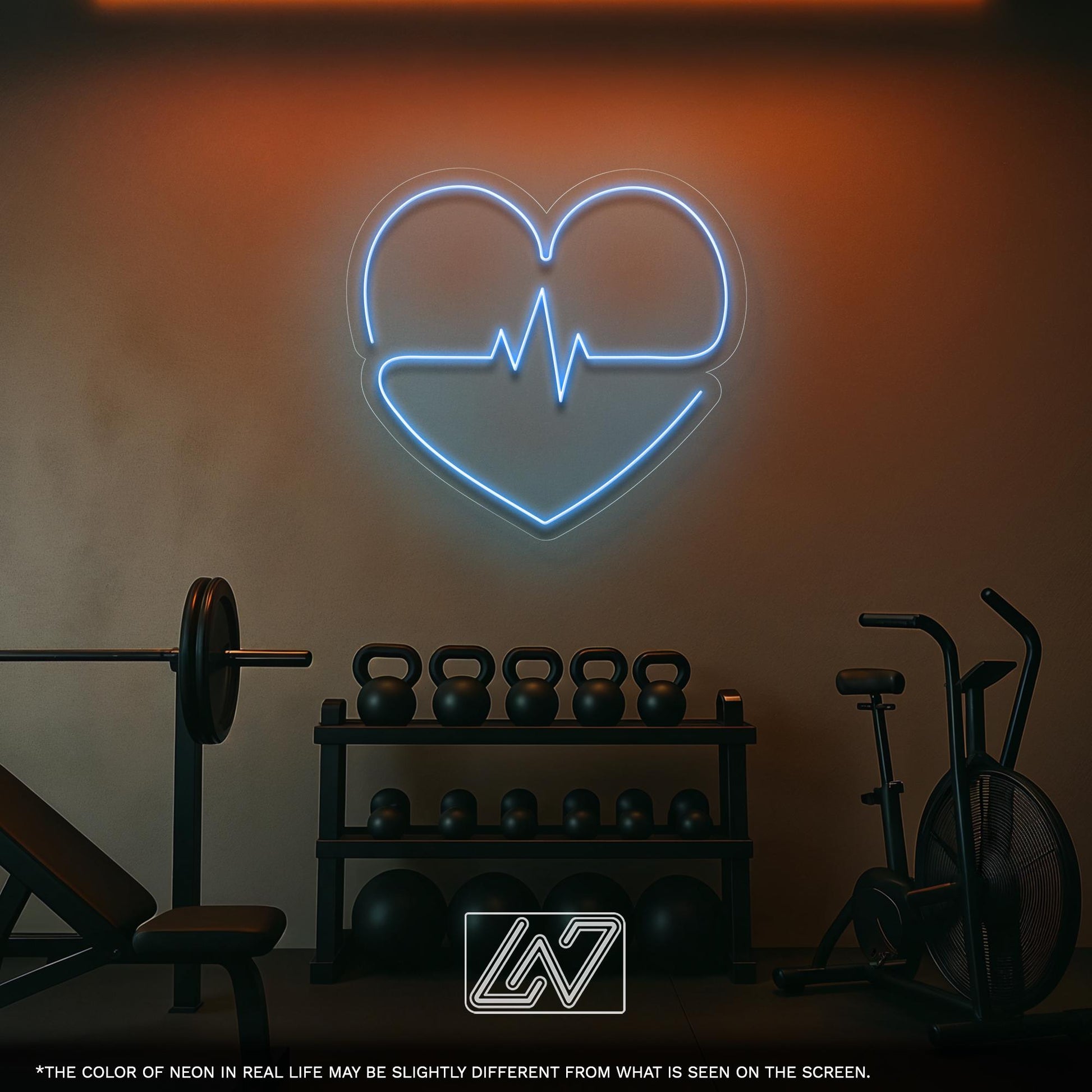 Heartbeat Neon Sign