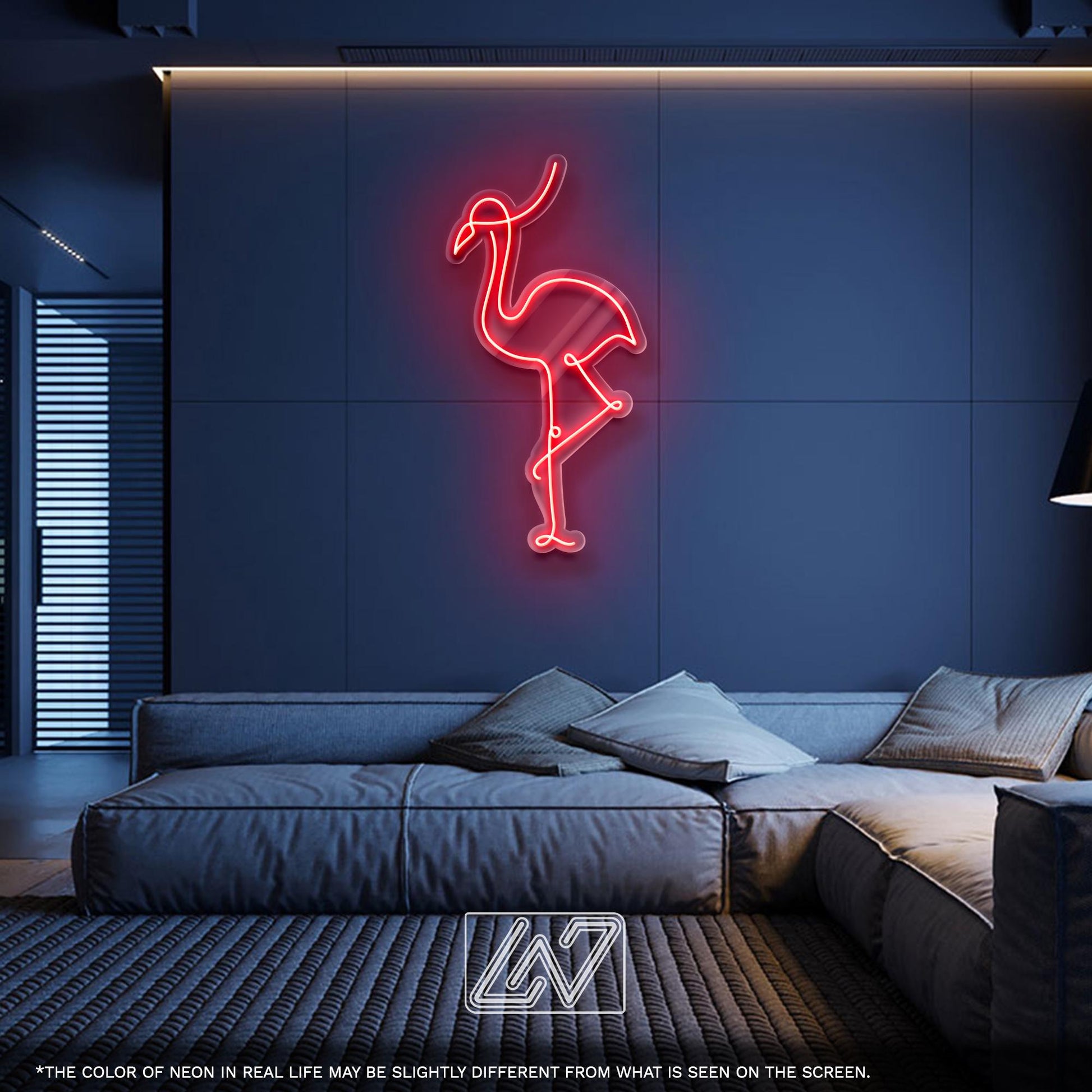 Flamingo LED Neon Sign – Tropical Wall Light for Bedroom, Patio, Bar or Nursery, Cute Pink Decor and Gift Idea for Summer Vibes Lovers