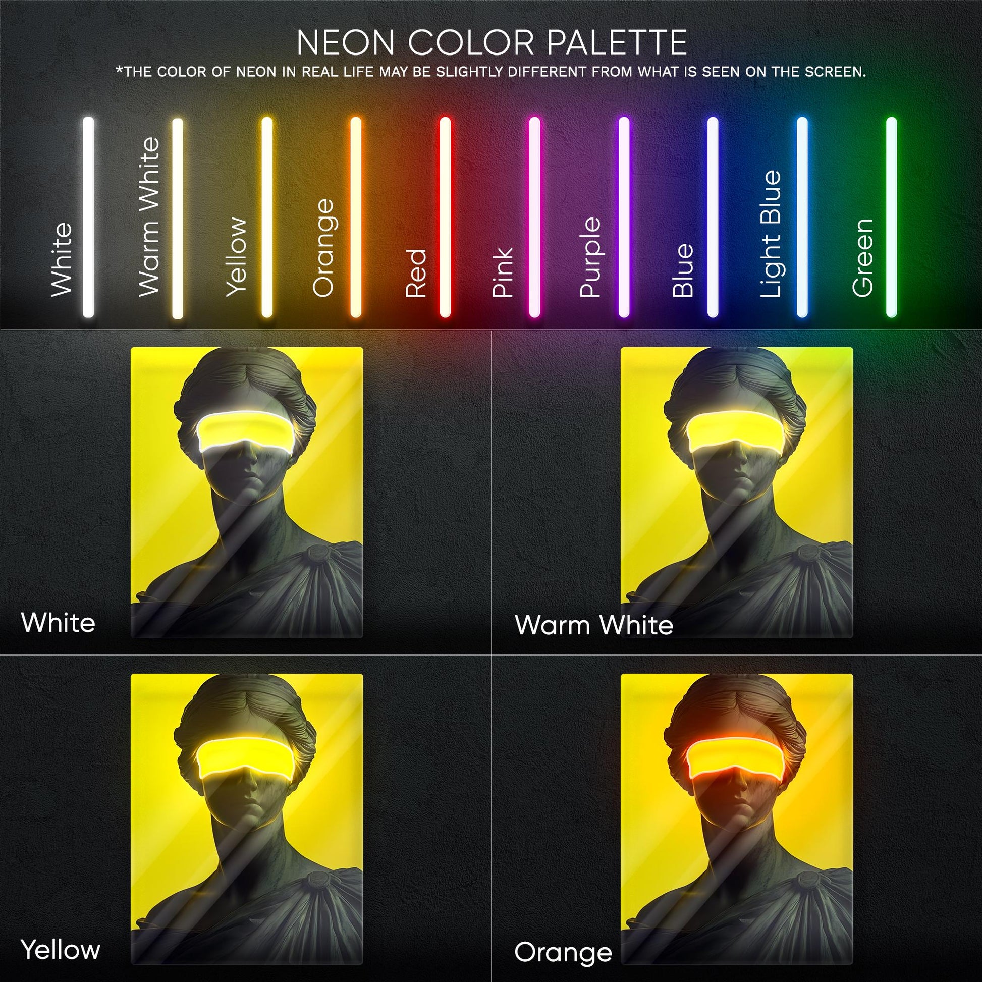 Greek Goddess Neon Sign