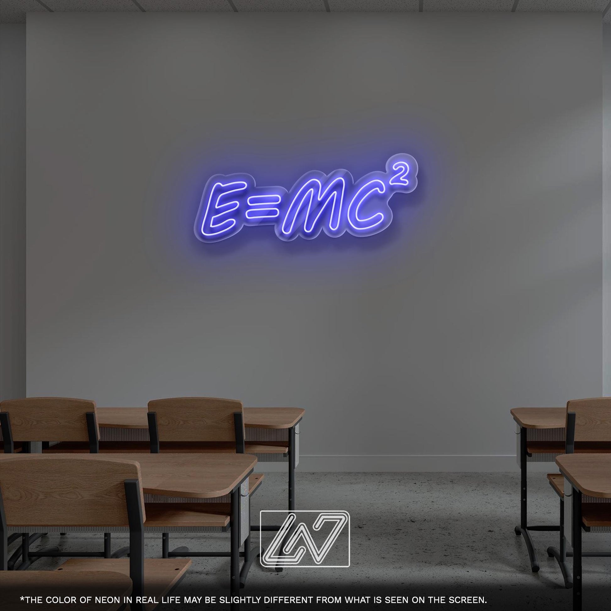 E=mc2 LED Neon Sign