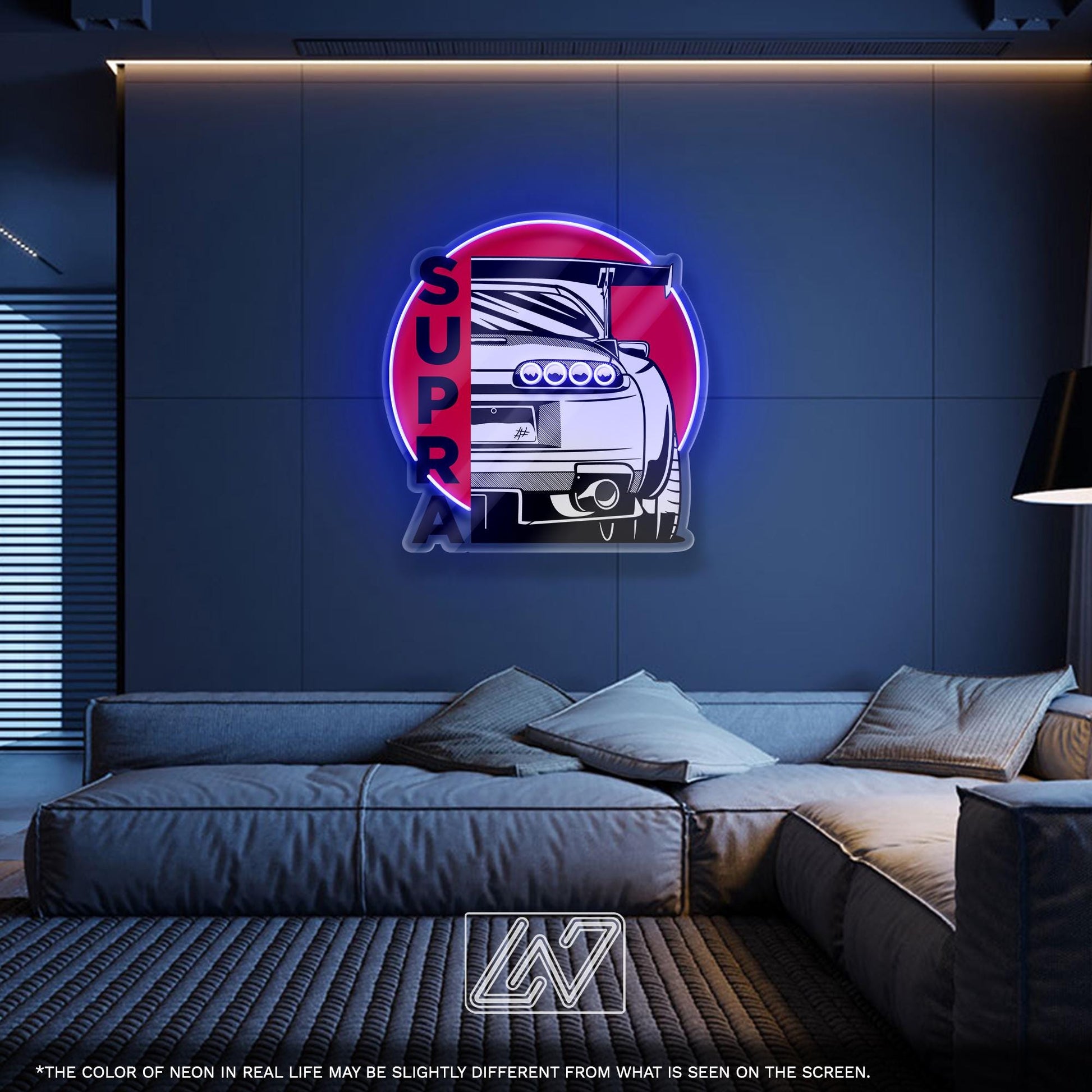 Toyota Supra Neon Sign