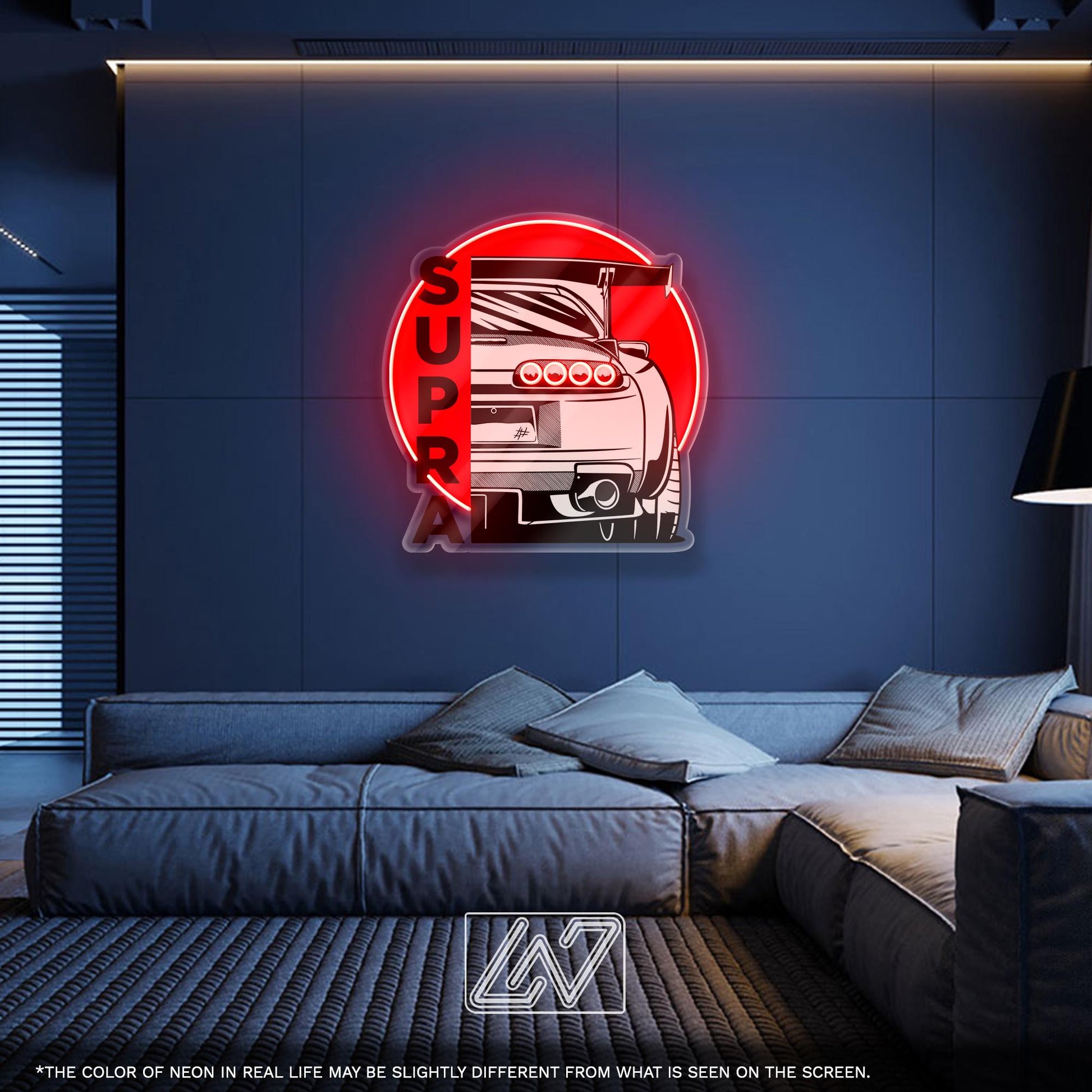 Toyota Supra Neon Sign
