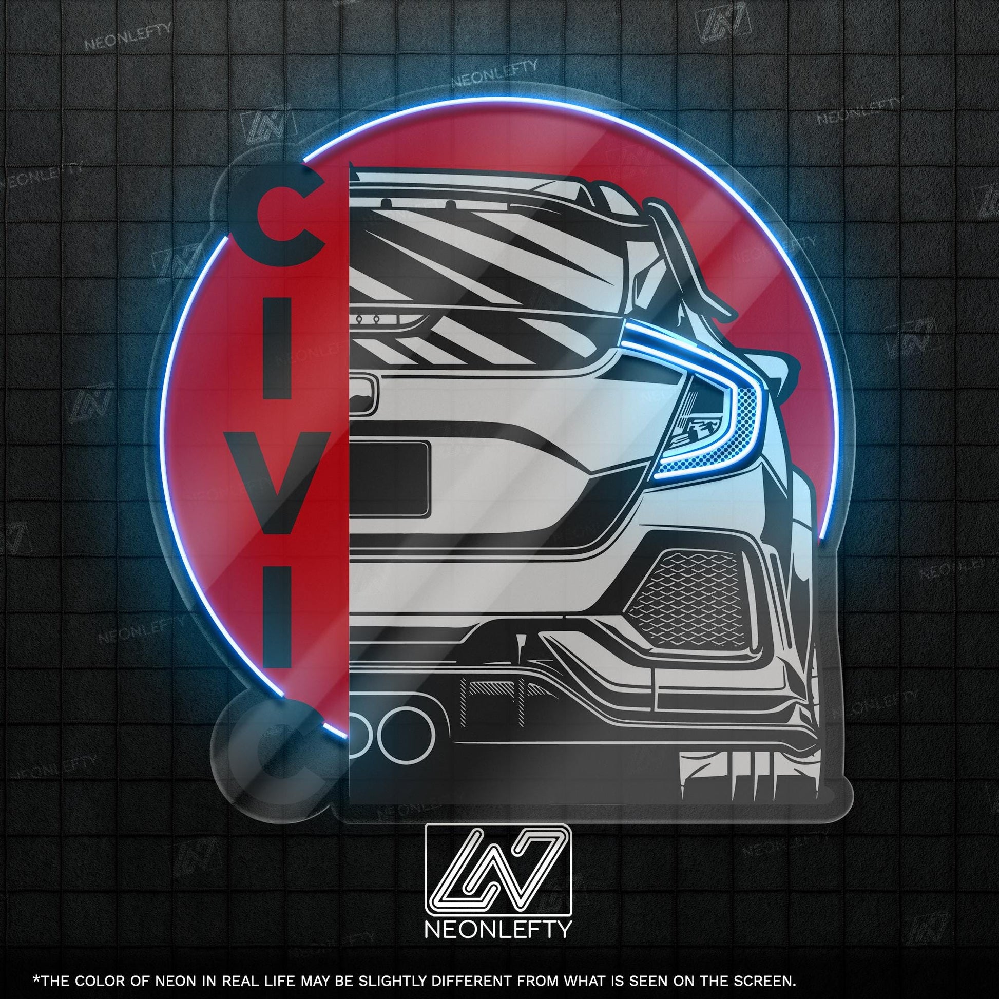 Honda Civic Neon Sign