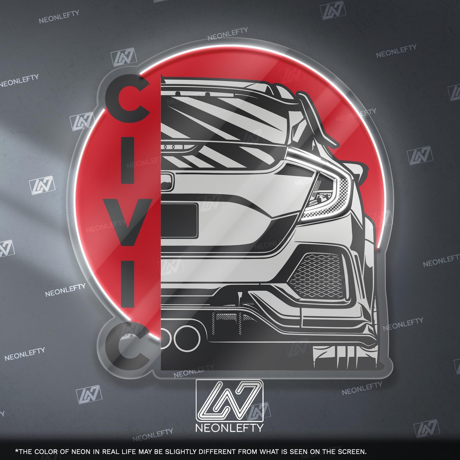 Honda Civic Neon Sign