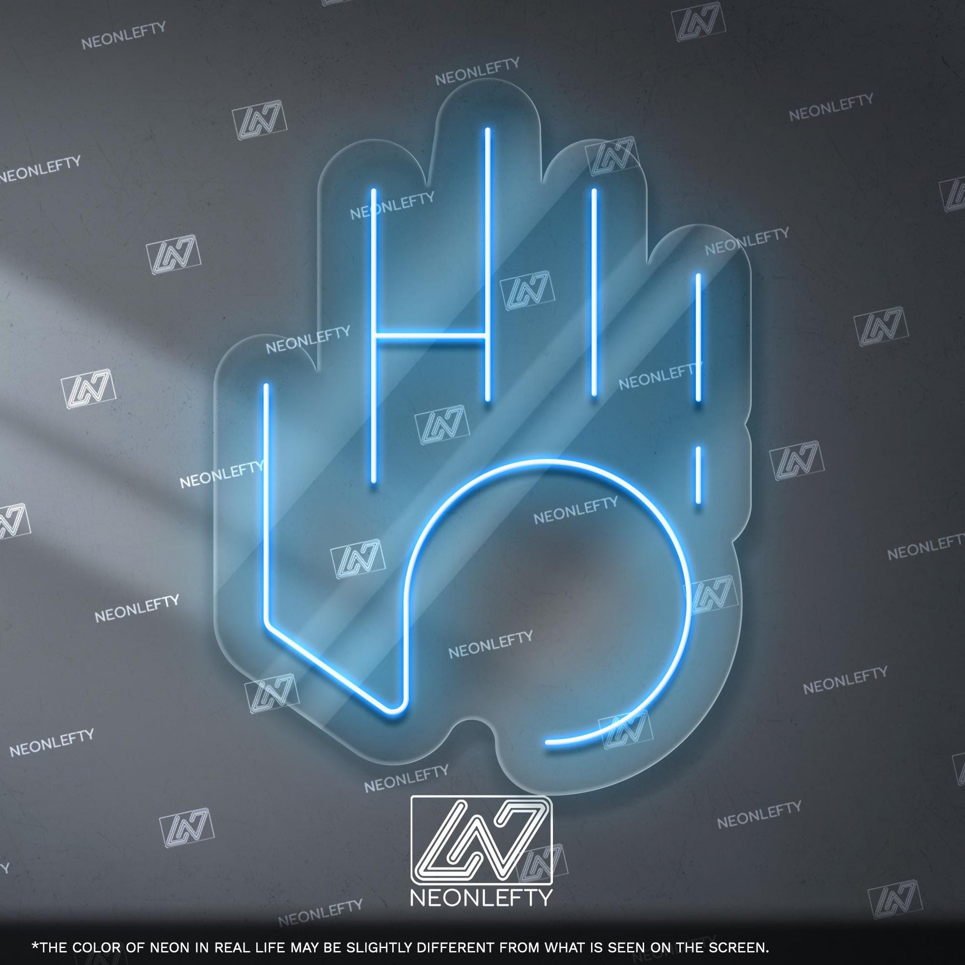 High Five Neon Sign