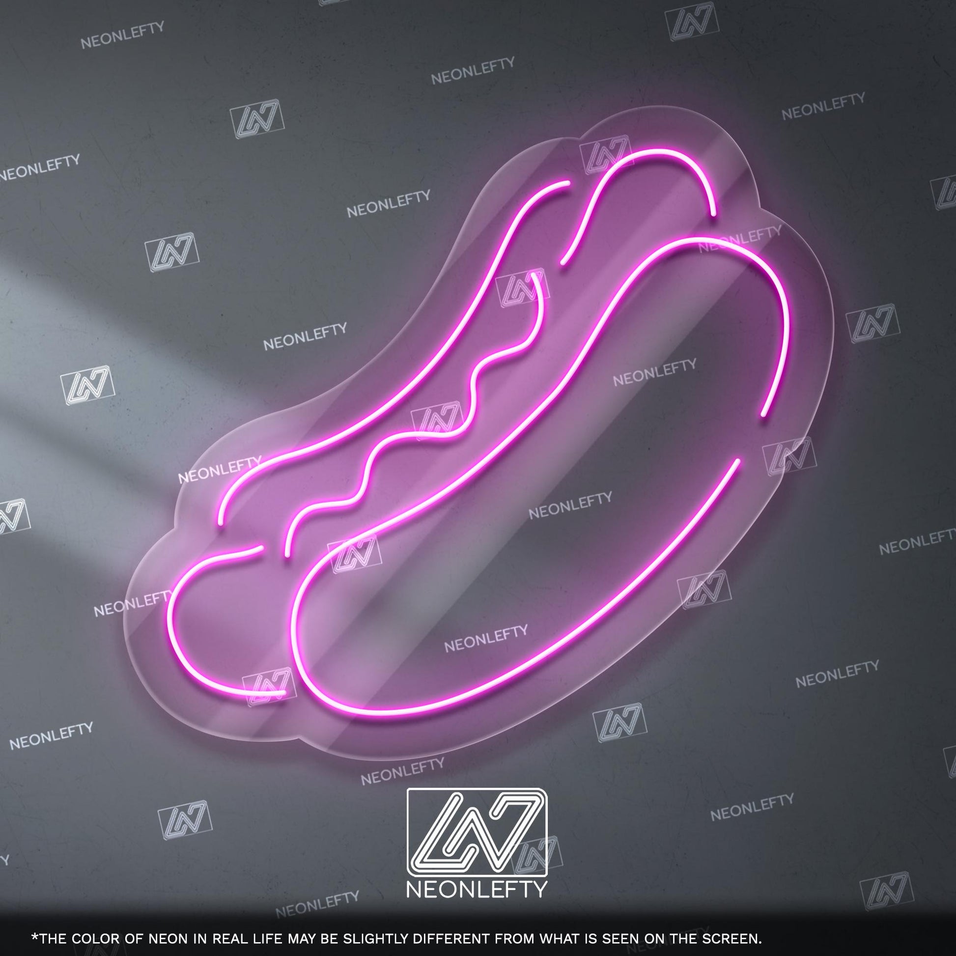 Hotdog Neon Sign