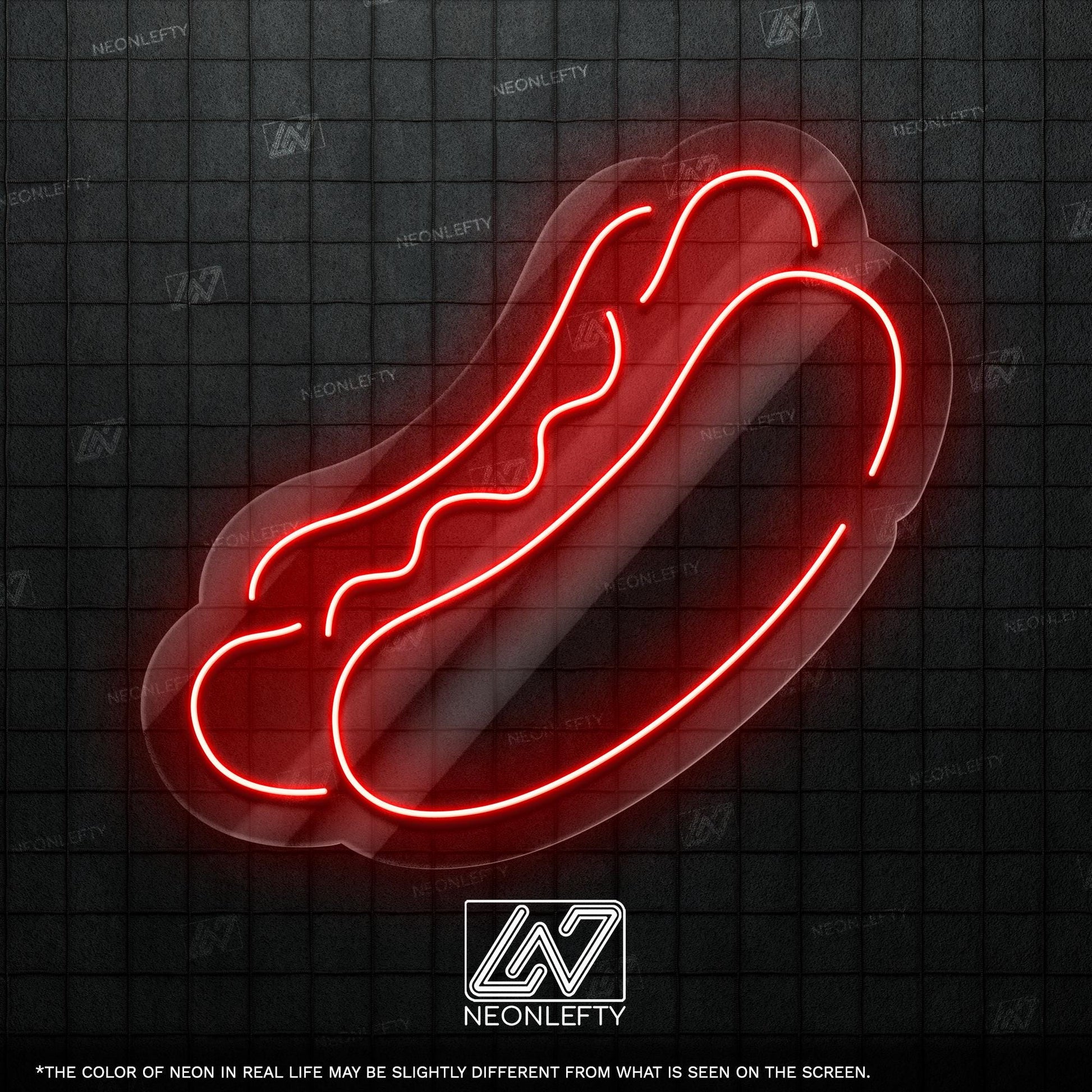 Hotdog Neon Sign