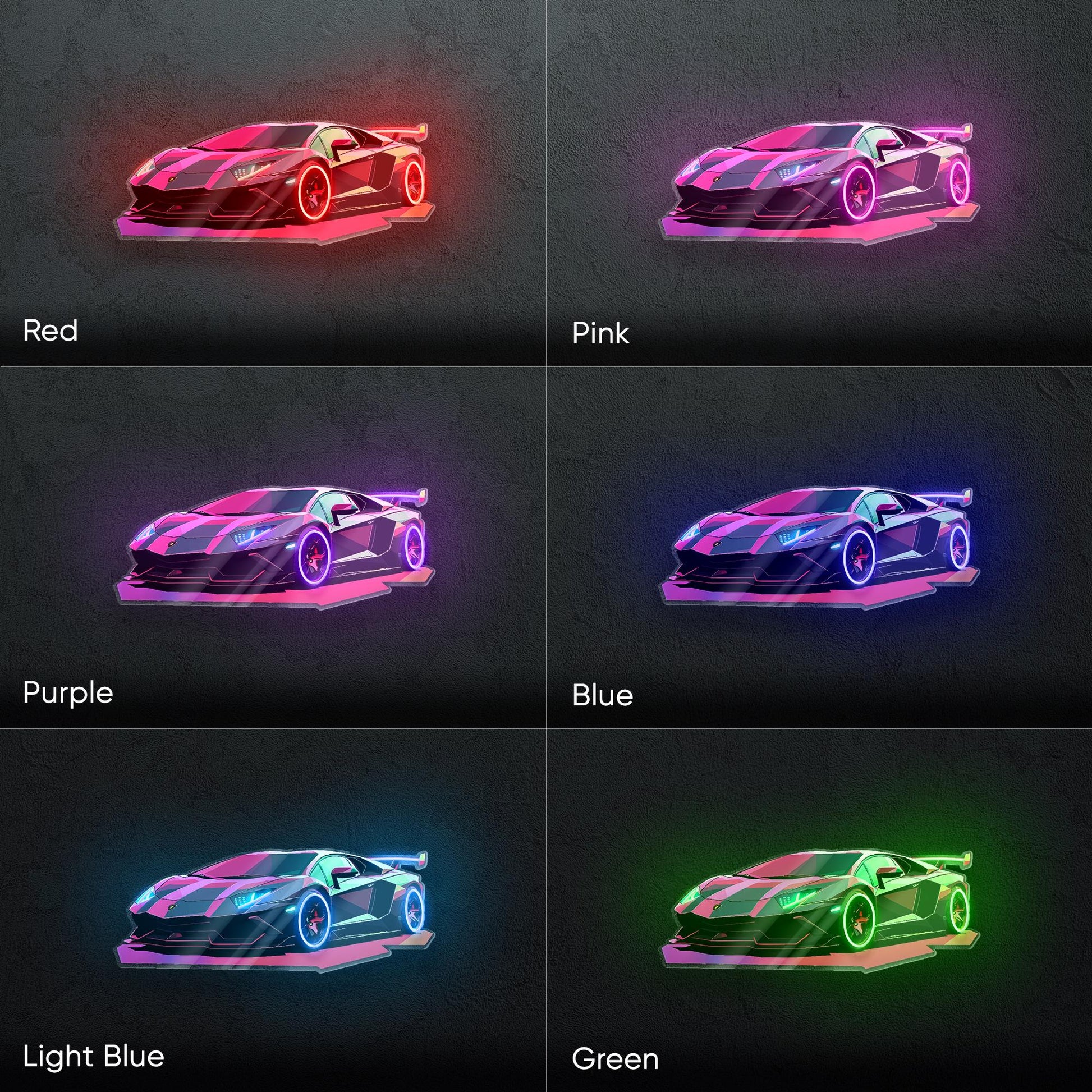 Lamborghini Neon Sign