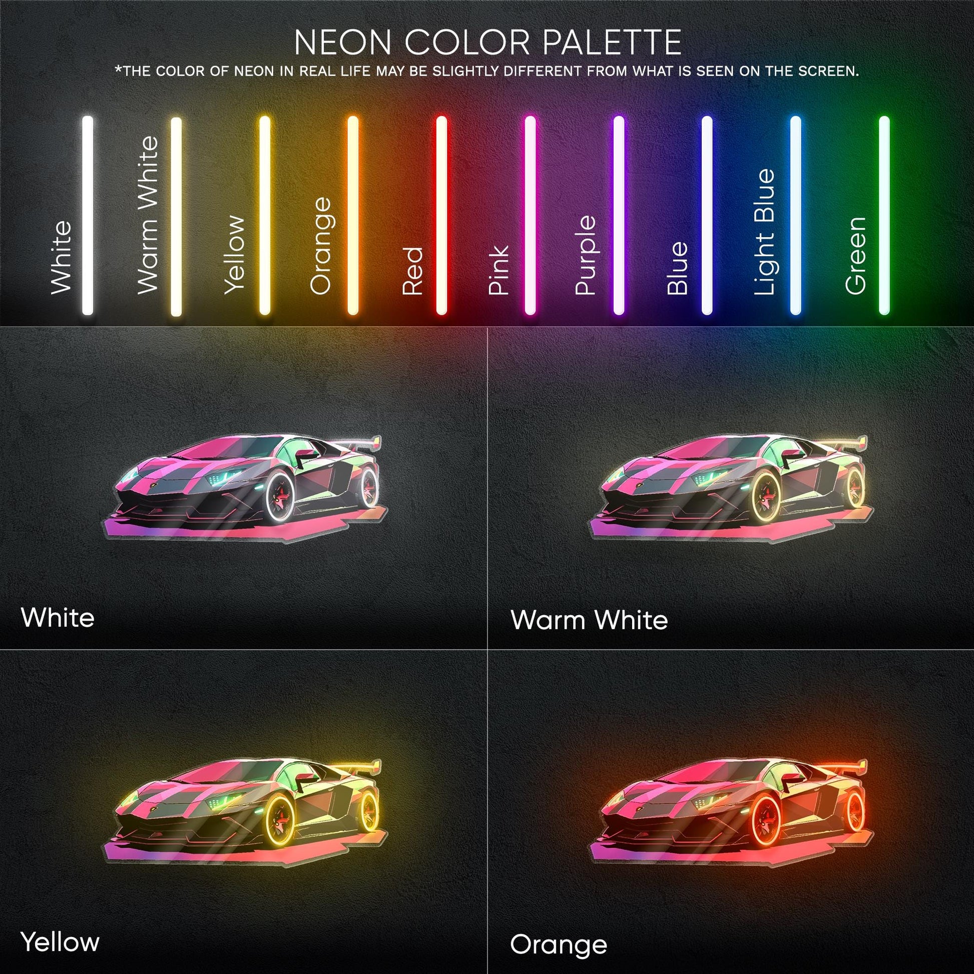 Lamborghini Neon Sign