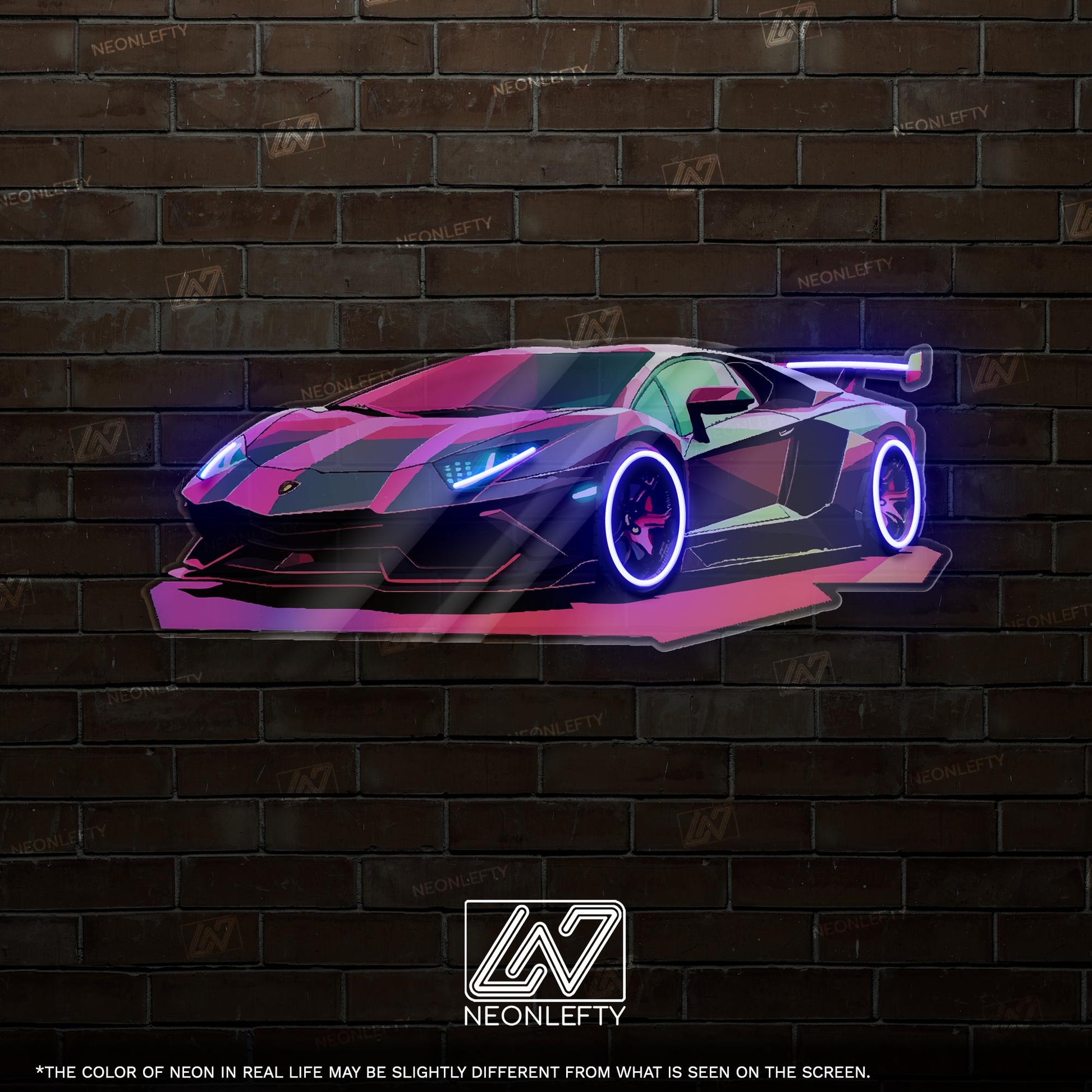Lamborghini Neon Sign