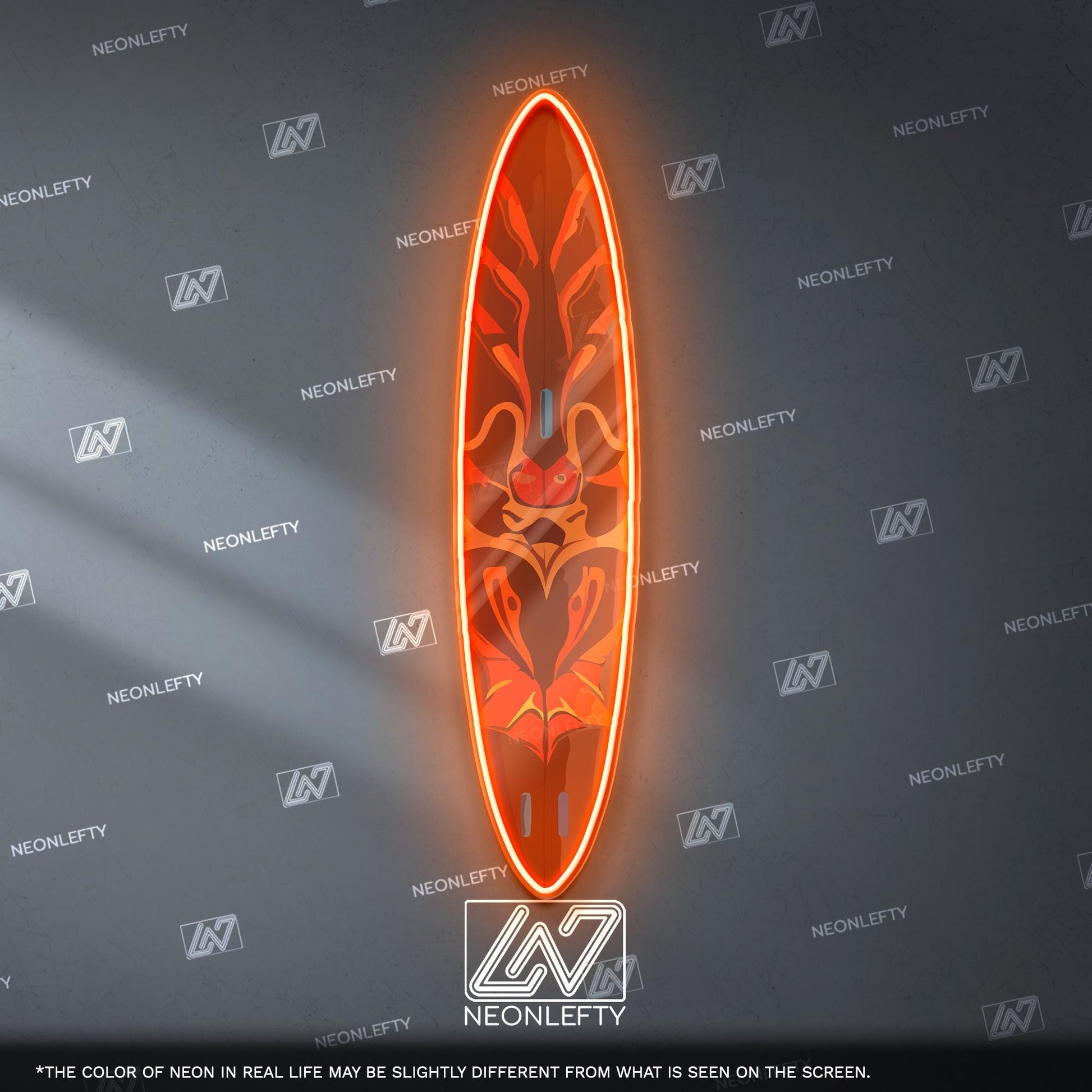 Surfboard Neon Sign