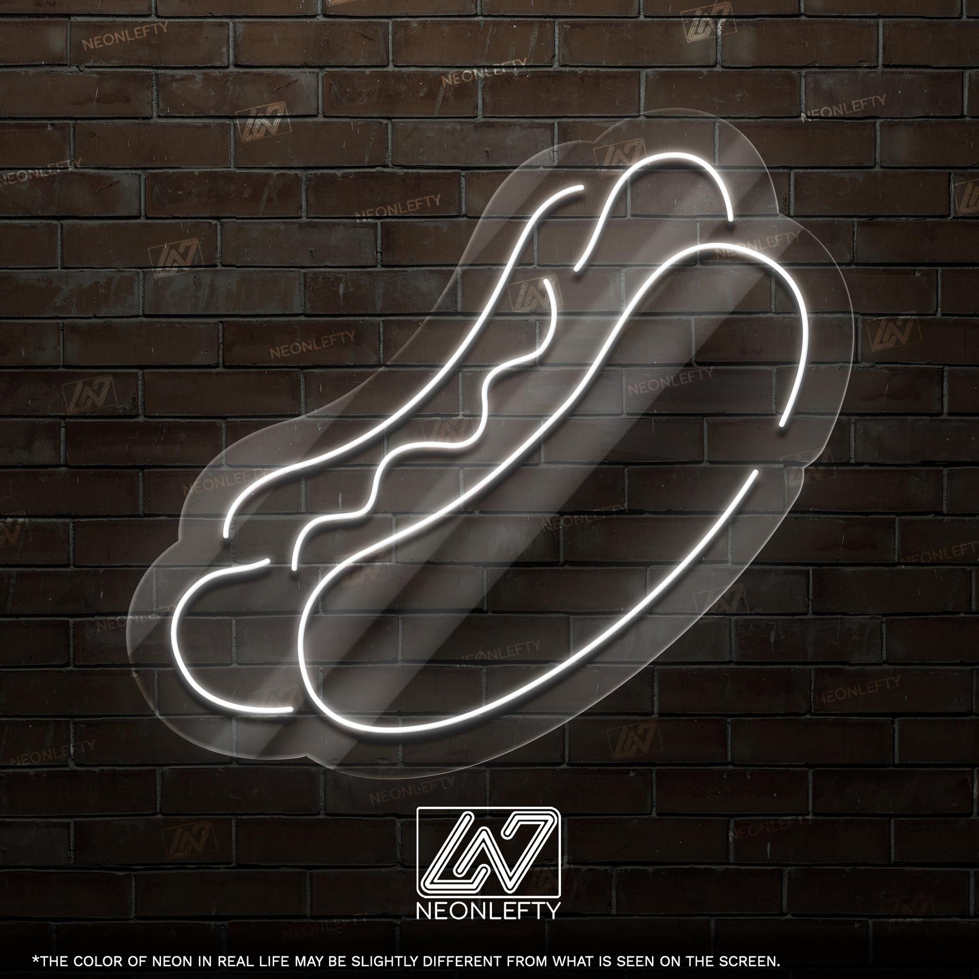 Hotdog Neon Sign
