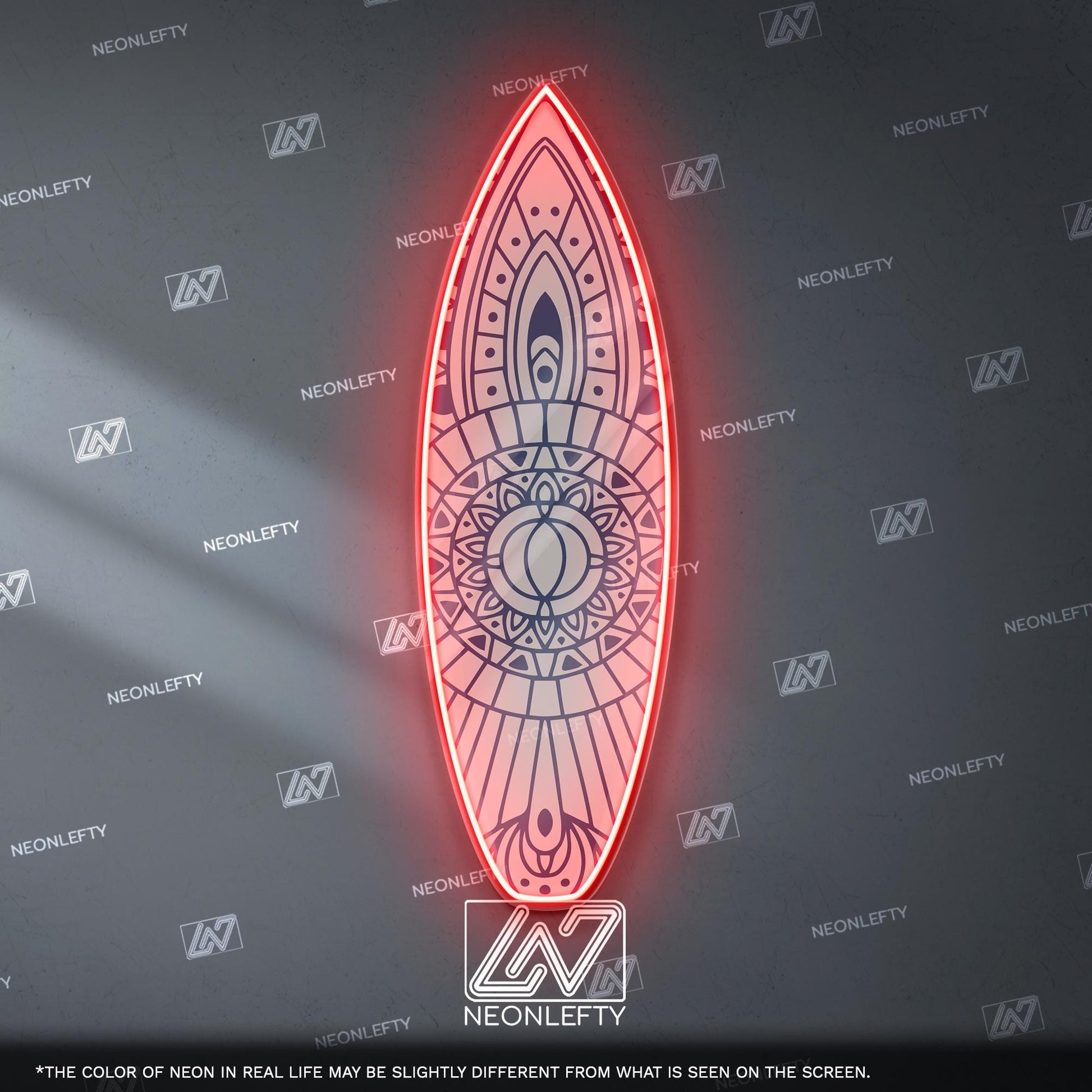 Surfboard Neon Sign