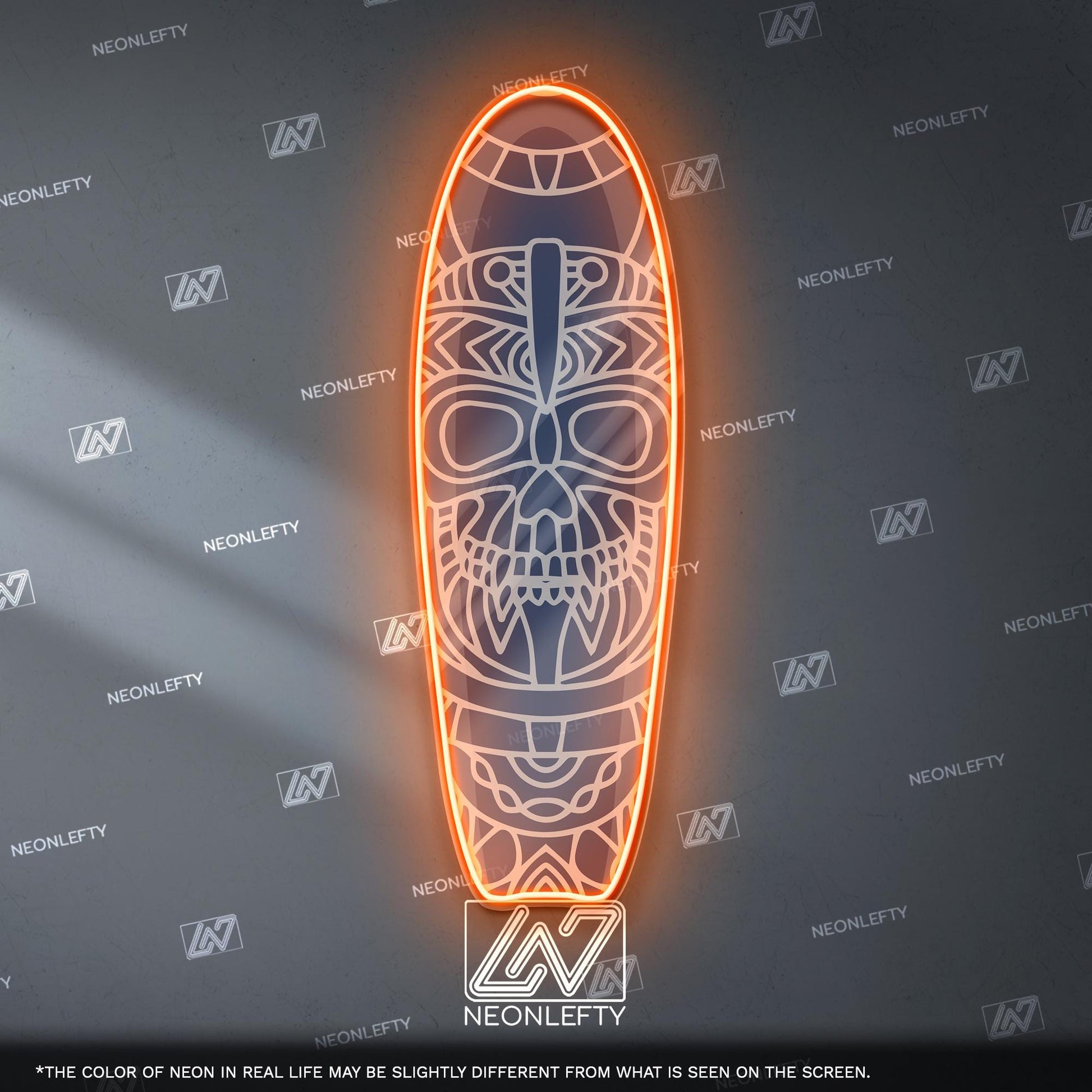 Surfboard Neon Sign