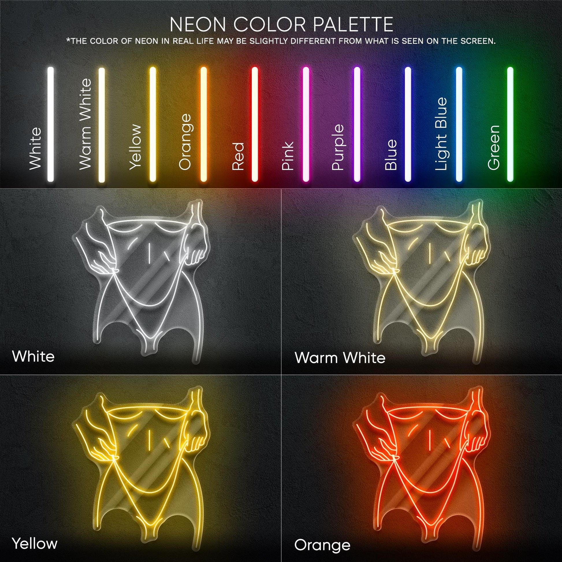 Sexy Girl - LED neon sign for bedroom, man cave, bachelor pad or adult-themed decor with minimalist erotic line art design