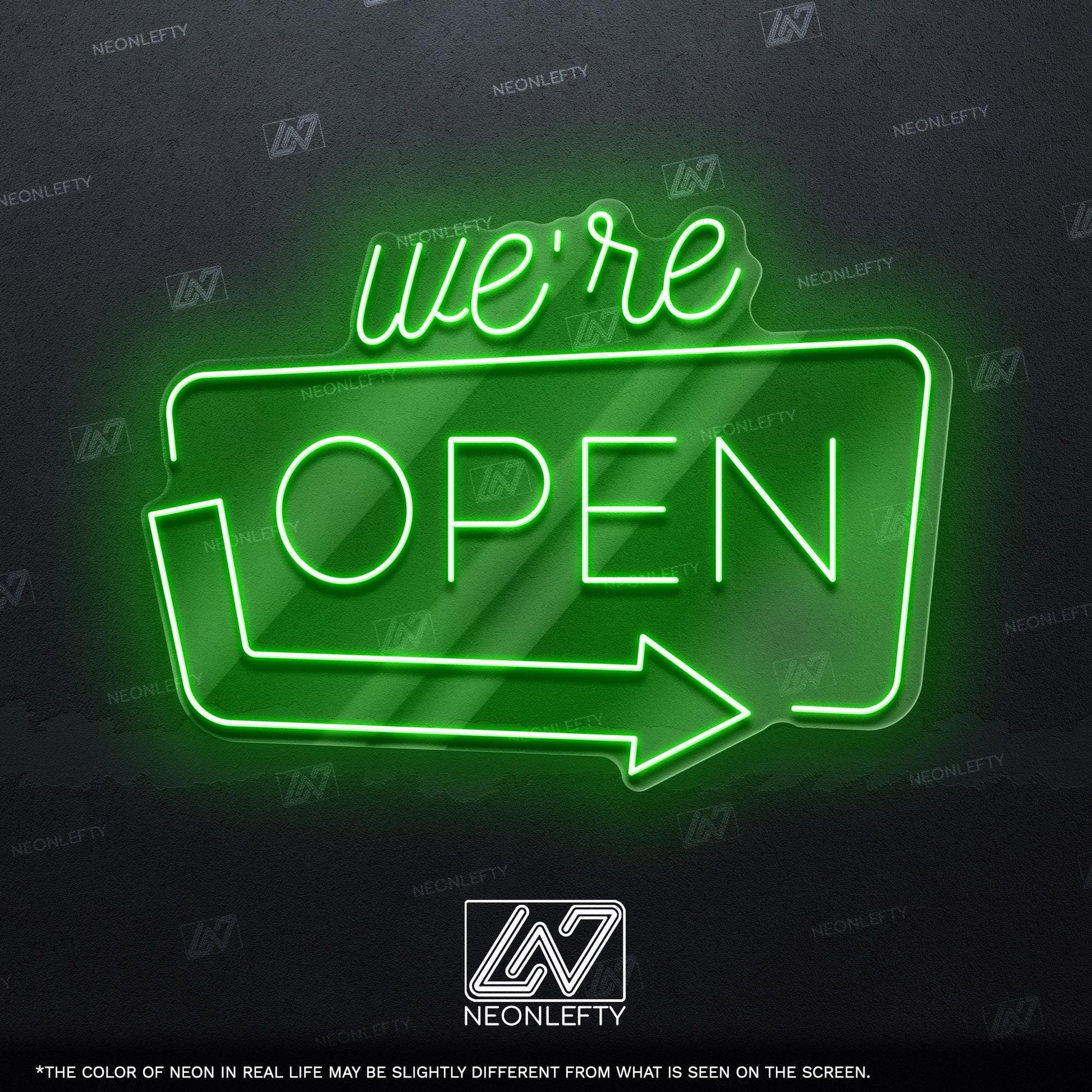 We're Open