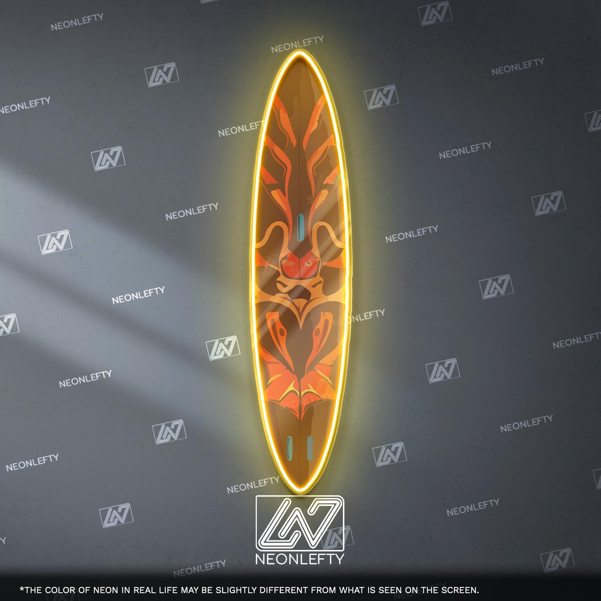 Surfboard Neon Sign