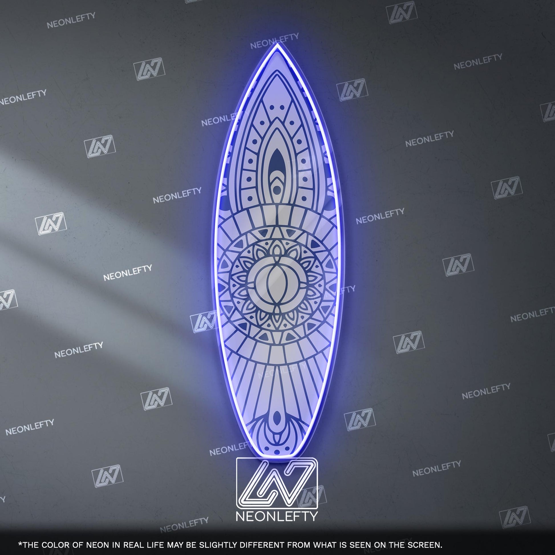 Surfboard Neon Sign