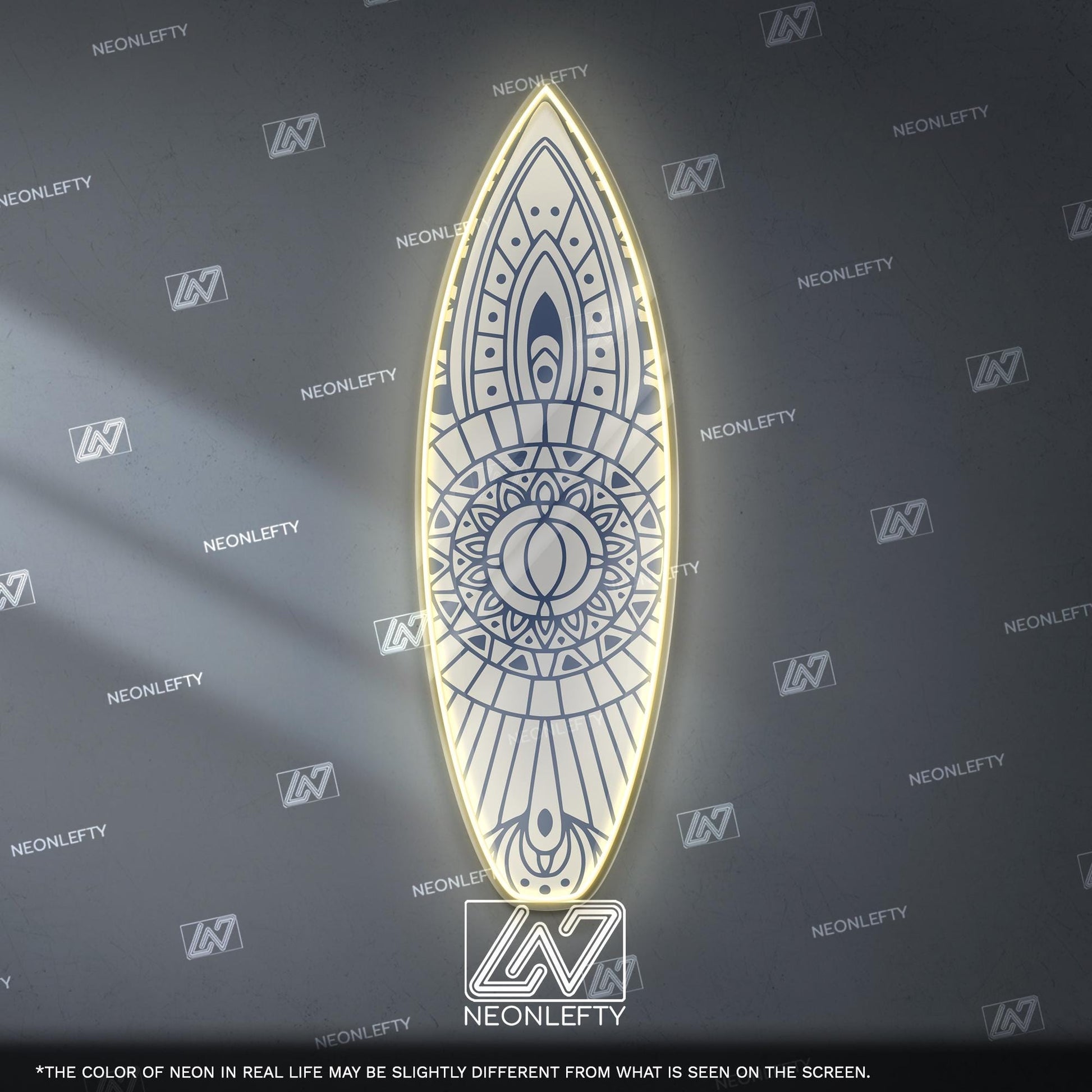 Surfboard Neon Sign
