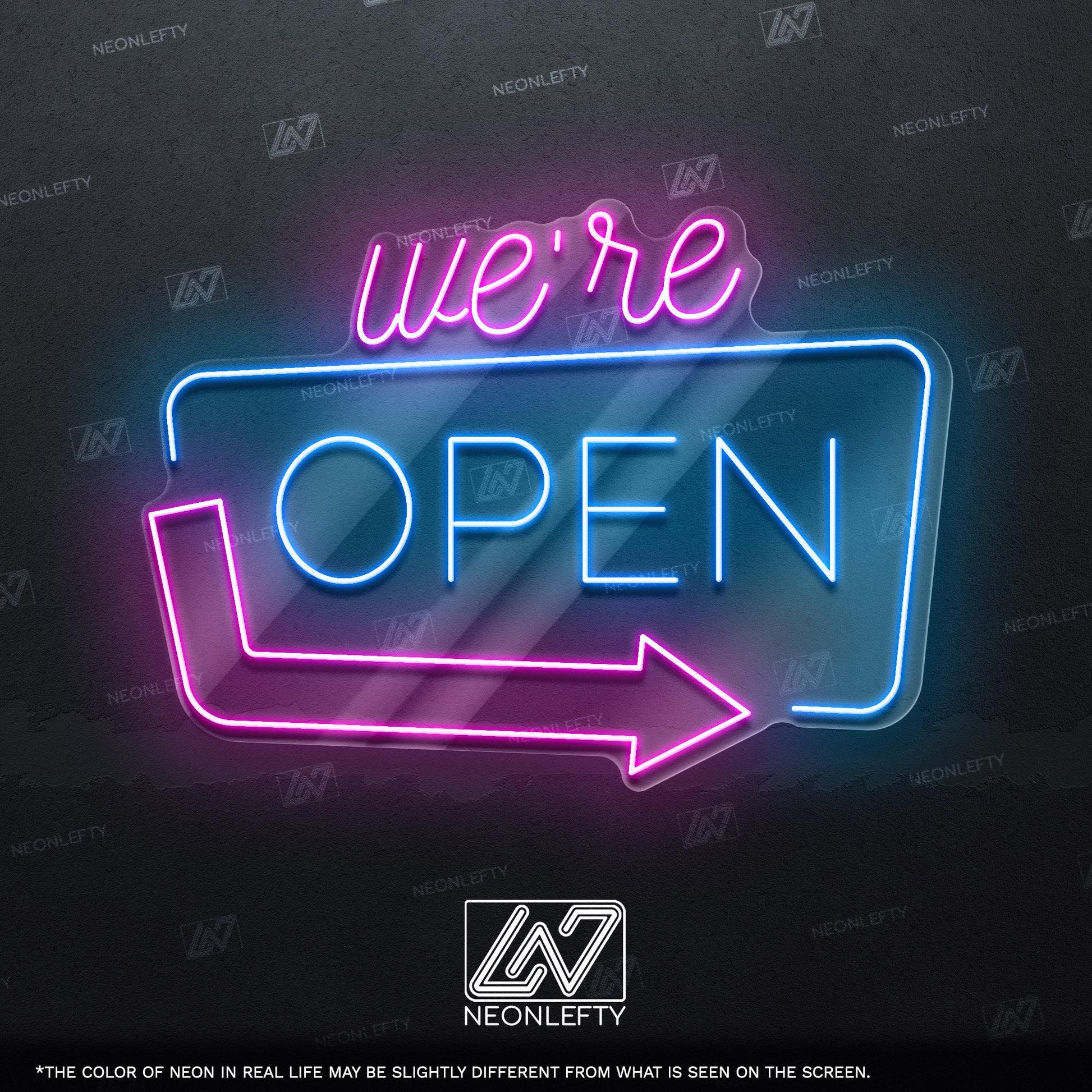 We're Open