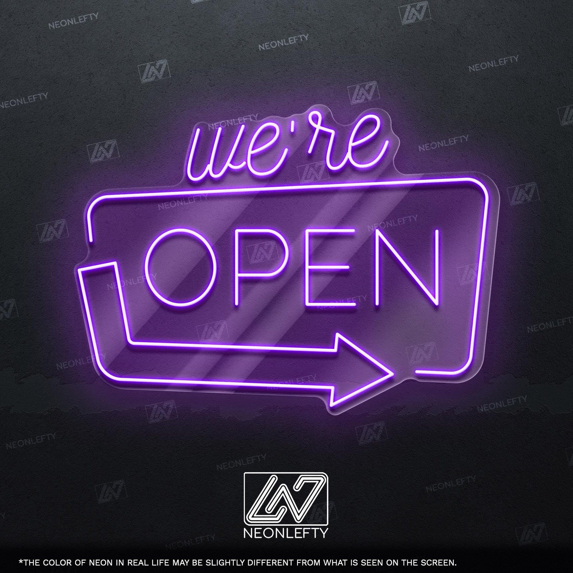We're Open
